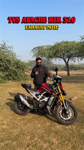 91Wheels on Instagram: "The TVS Apache RTR 310 exhaust note! Turn the sound on to listen! #TVSApacheRTR310 #ApacheRTR310 #TVSMotor #ExhaustNote #BikeSound #MotorcycleReels #91Wheels #TwoWheelerIndia #BikeLovers #MotorcycleLife"