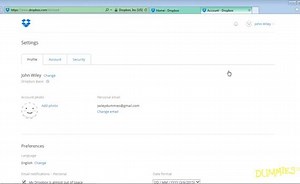 Managing Your Dropbox Account
