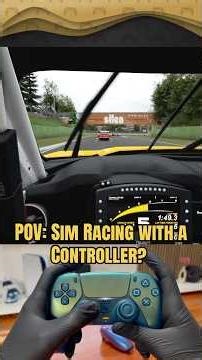 POV: SIM Racing With a Controller on PS5 Gameplay 🎮 ACC