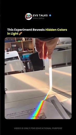 This Simple Experiment Breaks Light Into Colors 🔥