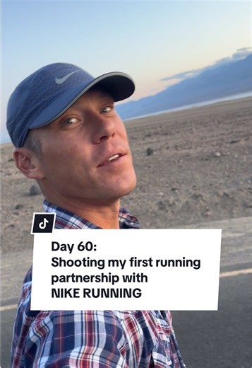 Today is day 60 of posting every day until running makes me a millionaire. Today we shoot our first partnership with @Nike #marathon #marathontraining #runner #fyp #nikerunning