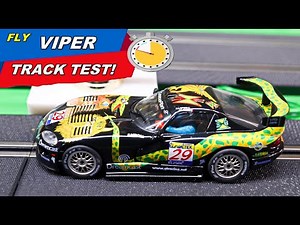 Fly VIPER Slot Car CLASSIC! TRACK TEST!