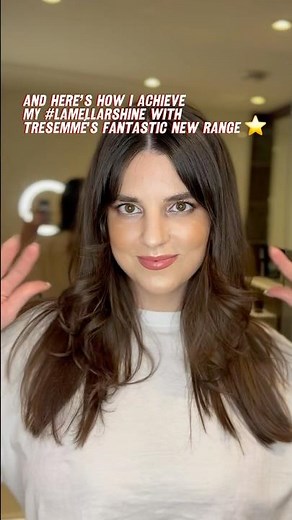 How to Get Salon-Quality Shiny Hair at Home |TRESemmé Lamellar Shine Routine |My 4-Step Hair Routine