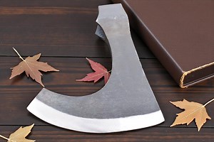 Hand Forged Viking Axe Head - Norse Wall Decor Replica - Etsy