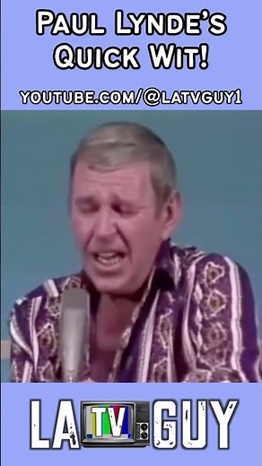 Paul Lynde on Hollywood Squares!
