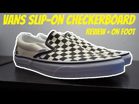 VANS CHECKERBOARD SLIP-ON! (Review + On Feet)