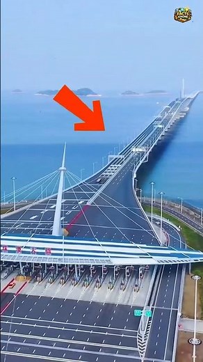 The Bridge Where the Road Disappears! China's Most Bizarre Mega Project #engineering #shorts #fac...