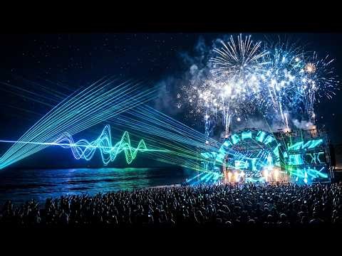 Festival EDM Mix With Lasers | Big Drops & Crowd Energy