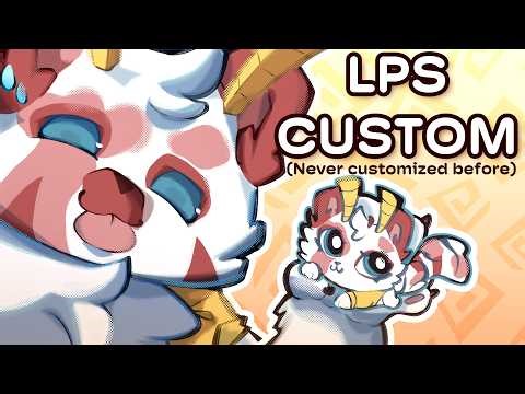 Making a LPS custom of my Animal Jam character