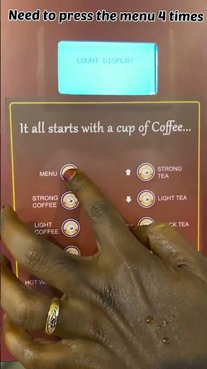 Gemini live coffee vending machine DEMO | 98844 04991