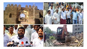Gulbarga Banjara Samaj Demanded Remove Inside Fort Residence, the Court Ordered, & Those House are Demolished Near Filterbed, Banjara People Arrangement of Houses | Gulbarga News