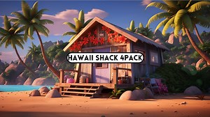 Hawaii Digital Backdrop, Digital Background, Shack Backdrop, Beach Background for Photographers, Portrait Backdrop, Photoshop Backgrounds - Etsy Canada