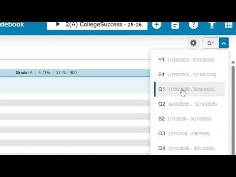 Grade Verification with PowerTeacher Pro Gradebook