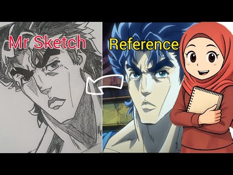 I Draw Jonathan Joestar.... And Minimee Got Shocked 😂 | Jonathan Joestar Sketch Reveal