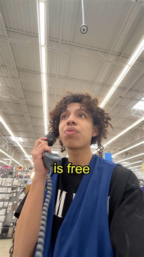 I Said EVERYTHING Was FREE On Walmart Intercom