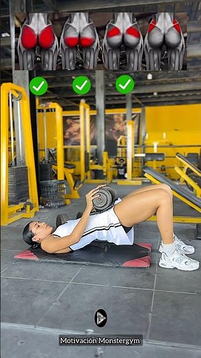 🤩 Learn to train your glutes 🍑 with these 4 essential exercises 🔥✊