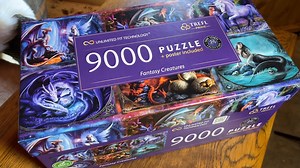 19K views · 615 reactions | Today's video is about a new 9000 piece jigsaw that has been made from my paintings by Trefl. I show you this epic puzzle and talk about the design process that went into making it. #fantasyart #annestokes #jigsaw | Anne Stokes | Facebook