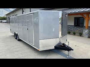 ITI Cargo 8.5x24 Enclosed Car Hauler Trailer 9900# GVW