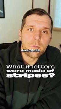 Designing letters without drawing skills