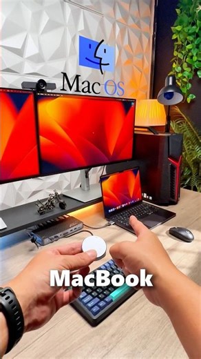 This Mac KVM Switch Lets Me Change Modes Anytime #kvmswitch #dockingstation #gamingsetup