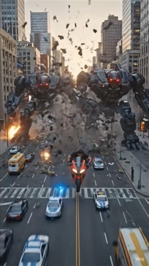 A man destroyed the Robot..
