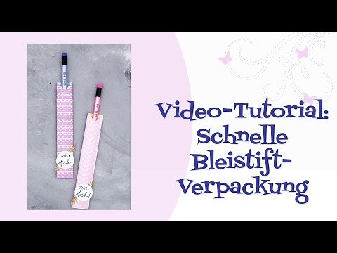 Tutorial: Schnelle Bleistift-Verpackung