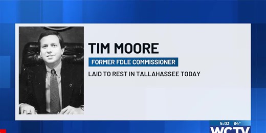 FDLE longtime leader laid to rest Wednesday in Tallahassee