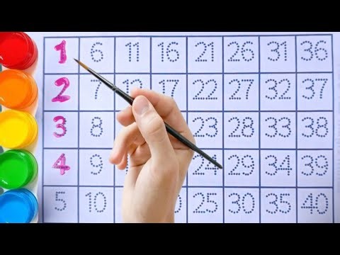 Learn Numbers 1 to 40 | Counting 1-40 for Kids | Fun ABC 123 Magic Drawing