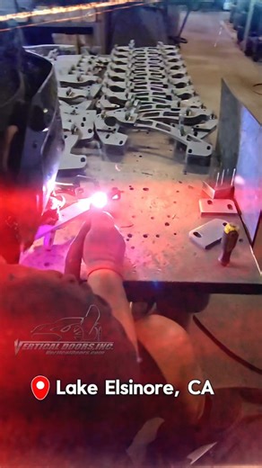 Vertical Doors, Inc. TIG welders hard at work crafting the Vertical Door Conversion Kits that set the industry standard. Every hinge is built with precision, strength, and quality. This is how we ensure your Lambo Doors perform flawlessly for years to come. Like, tag, #verticaldoors #lambodoors share, and mention @verticaldoors to support the Vertical Doors, Inc. Family. #VerticalDoorsIncFamily #CustomCars #CarMods #Fabrication #WeldingLife #TigWelding | Vertical Doors