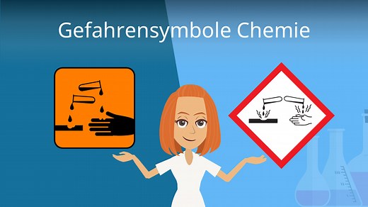 Gefahrensymbole Chemie • einfach erklärt: mit Liste