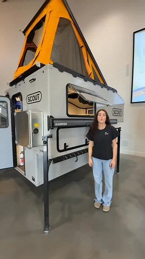 Check out this beautiful slide in truck camper from @scoutcampers make sure you check out their profile for some amazing set ups. #truckcamper #truckcamping #truckcampinglife #camping | Trekkrlife