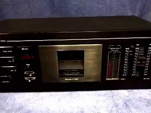 NAKAMICHI MR-1 cassette deck demo