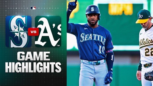 Mariners vs. A's Game Highlights (5/26/26) | MLB Highlights