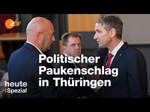 A bombshell in Thuringia: AfD and CDU appoint FDP member as Minister-President.