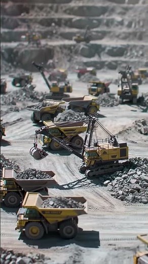 Giant RC Excavators at Work! 🤯 Loading Haul Trucks in Miniature Mining Site!