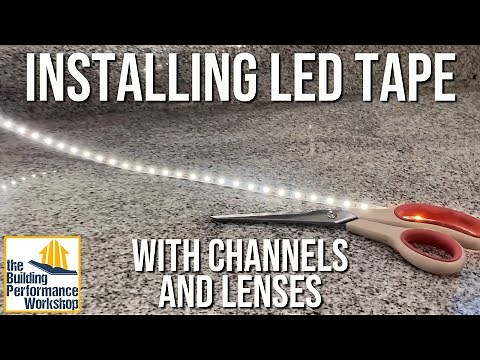 How to Install LED Tape Channels and Diffusers