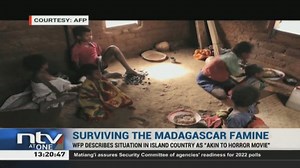 22K views · 228 reactions | Surviving The Madagascar Famine: Madagascar becomes the first country in the world to experience such conditions due to climate change. The state of affairs has been described by the World Food Programme as akin to "something you see in a horror movie." #NTVAtOne Olive Burrows | NTV Kenya | Facebook