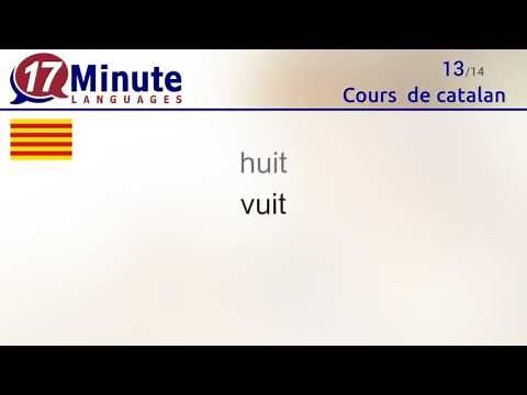 Cours de catalan gratuit (vidéo)