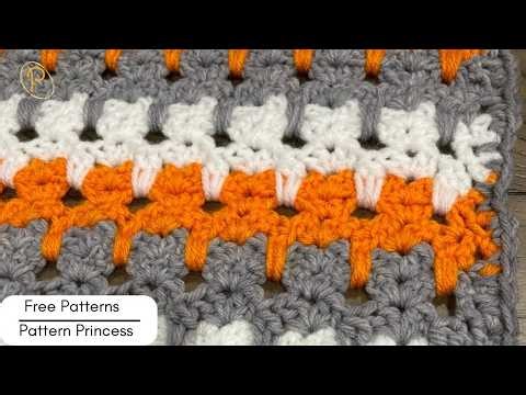 Unique Stitch Tutorial, Cat Stitch Crochet Pattern, Easy Textured Stitch
