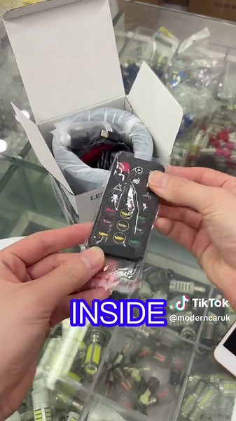 Super cool LED flexible screen light!#cardecor #autoparts #auto #autolights #ledlights