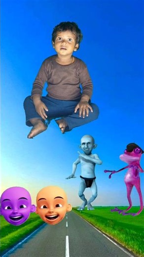 Frog Jocker Gorila and Red game Vfx magic video #radha #krishna #radgakrishna