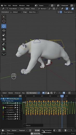 Blender Animation Tip： How to Quickly Adjust Motion Amplitude
