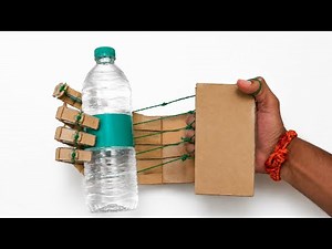 Make an Awesome Robotic Hand with Cardboard | Easy DIY