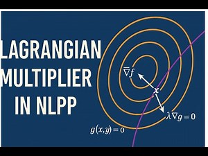 Solve Nonlinear Problems with Lagrange Multiplier! Constrained Optimization with Lagrange Multiplier