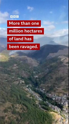 16K views · 492 reactions | A record one million hectares have burned across the European Union so far this year, making it the worst wildfire season since records began in 2006.  How tech can help fight wildfires https://bbc.in/3JcbUpS | BBC World Service | Facebook