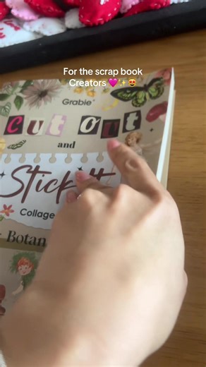 Explore Grabie's New Sticky Collage Book for Scrapbooking