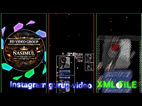 ভালোবেসে এইবার আয় কাছে তুই 💝 New Trend Xml 🌸🦋 instagram gurup video 3D XML FILE 💫💝 alight motion 💘