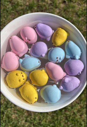 Easter Egg Sea Lions and Seals in Polymer Clay