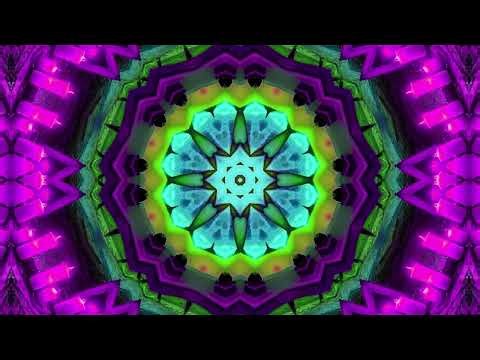 Abstract Kaleidoscope Visualizer: 4K Psychedelic Mandala Art & Deep Trance Music