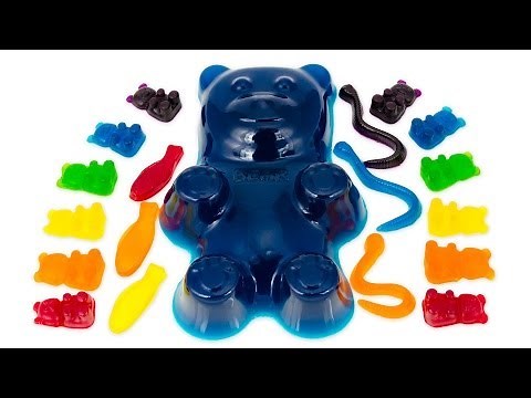 How to Make a Giant Gummy Bear and other Gummy Candy from Cookies Cupcakes and Cardio